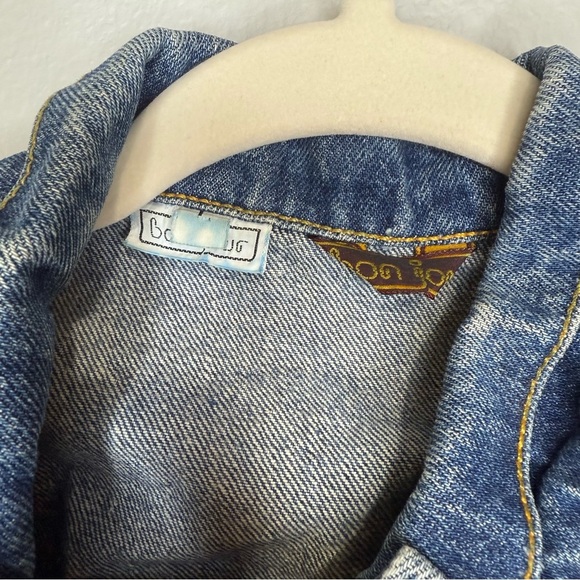 Vintage Bon Jour Denim Jacket – Size L - Picture 6 of 6